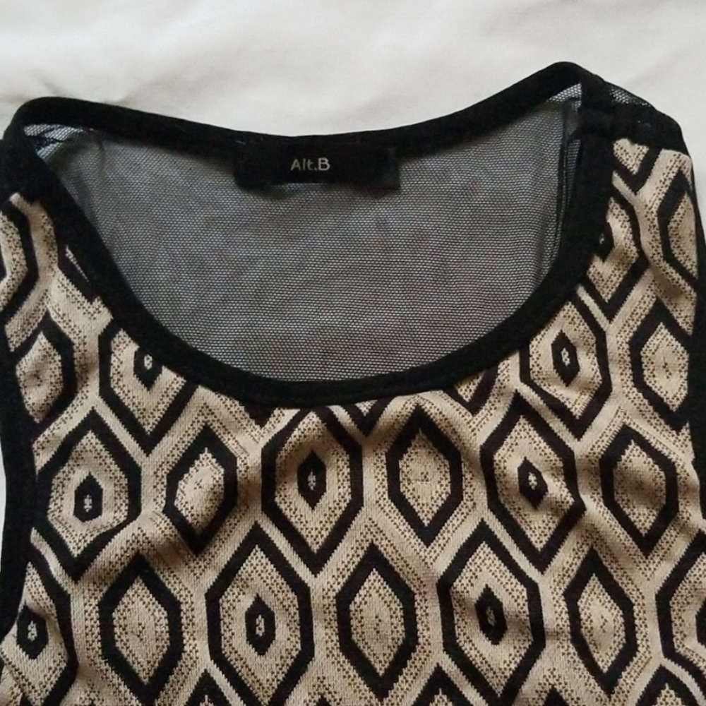 EUC Alt B Peplum Blouse - Picture 3 of 4